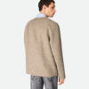Light Double Wool And Cashmere Coat Sandshell Melange
