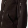Light Suede Bomber