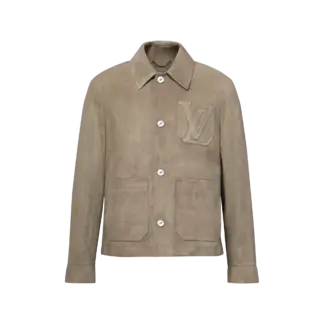 Light Suede Workwear Jacket