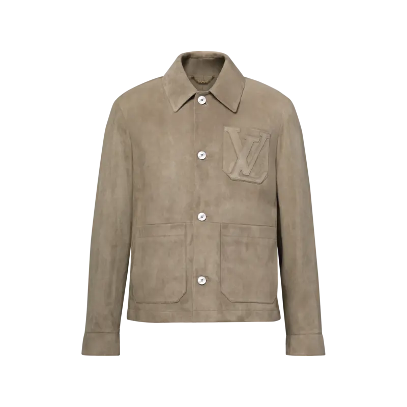 Light Suede Workwear Jacket