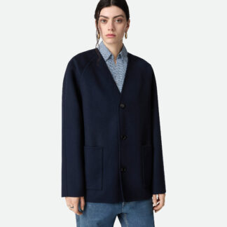 Light Wool And Cashmere Coat
