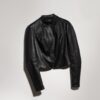 Lightweight Stretch Leather Jacket