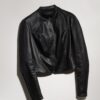 Lightweight Stretch Leather Jacket