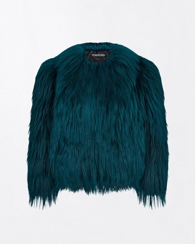 Long Hair Lamb Shearling Jacket