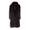 Long Hair Shearling Coat