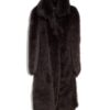 Long Hair Shearling Coat