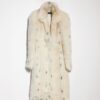 Long Hair Shearling Coat
