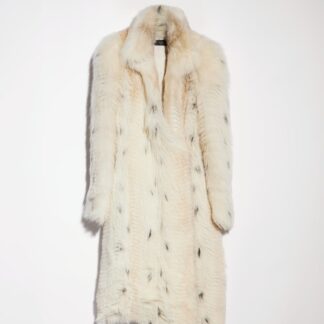 Long Hair Shearling Coat