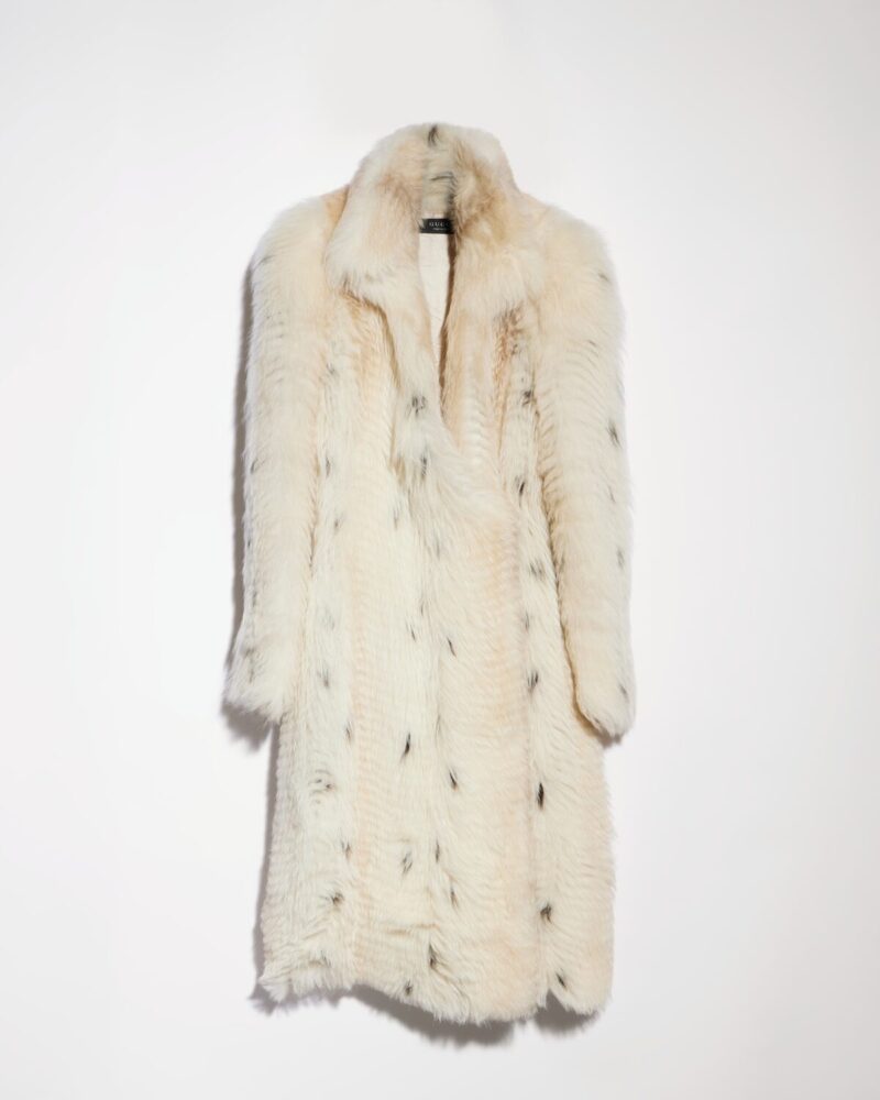Long Hair Shearling Coat