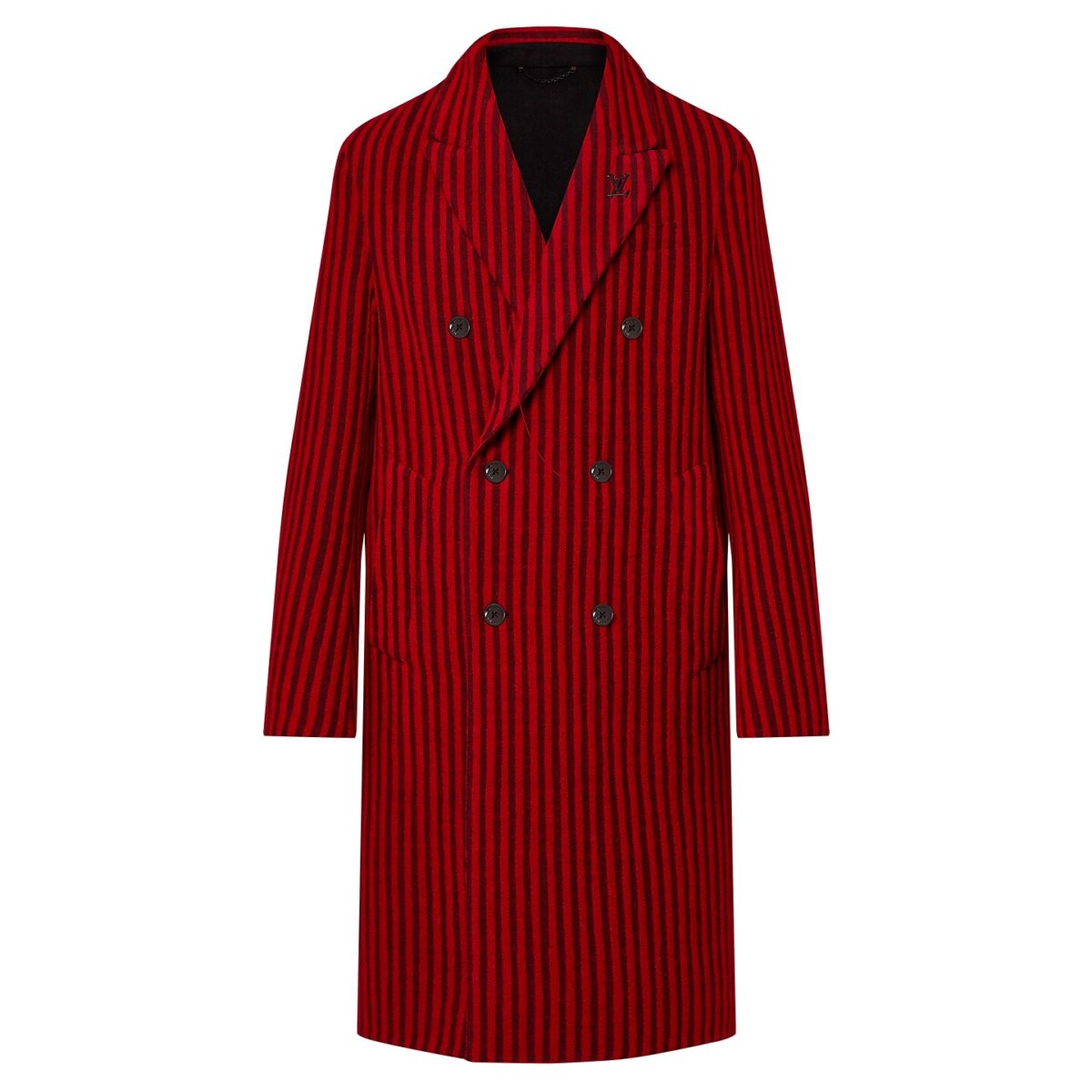 Lv X Park Seo Bo Doubleface Wool And Silk Blend Coat