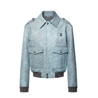 Lv X Park Seo Bo Epi Leather Flight Jacket