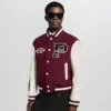 Made To Order Epi Leather Varsity Jacket