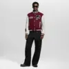Made To Order Epi Leather Varsity Jacket