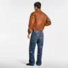 Made To Order Lv X The Darjeeling Limited Printed Leather Blouson
