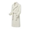 Made To Order Shearling Belted Coat