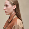 Manteau Inspiration Trench Mix Cuir