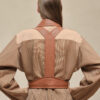Manteau Inspiration Trench Mix Cuir