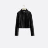 Médaillon Jacket Black Lambskin