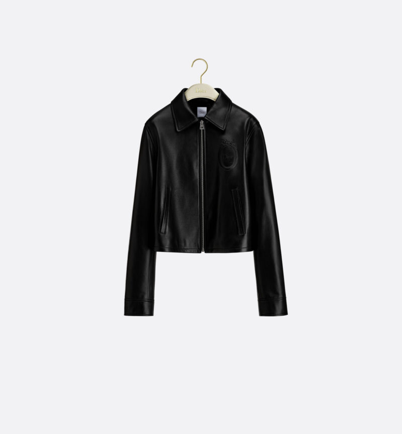 Médaillon Jacket Black Lambskin