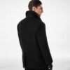 Melton Wool Shearling Peacoat