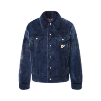 Mink Denim Trucker Jacket