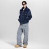 Mink Denim Trucker Jacket