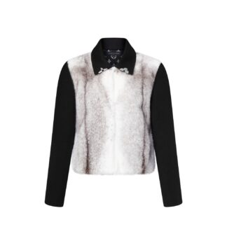 Mink Jacket Cachemire Mix Cachemire