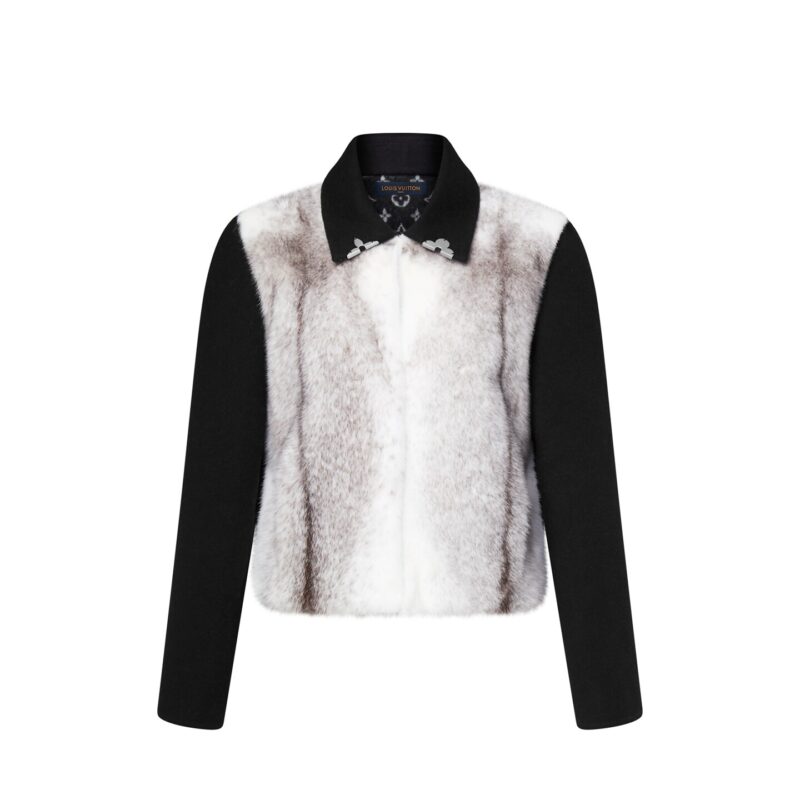 Mink Jacket Cachemire Mix Cachemire