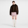Mink Zipped Bomber