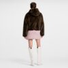 Mink Zipped Bomber