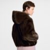 Mink Zipped Bomber