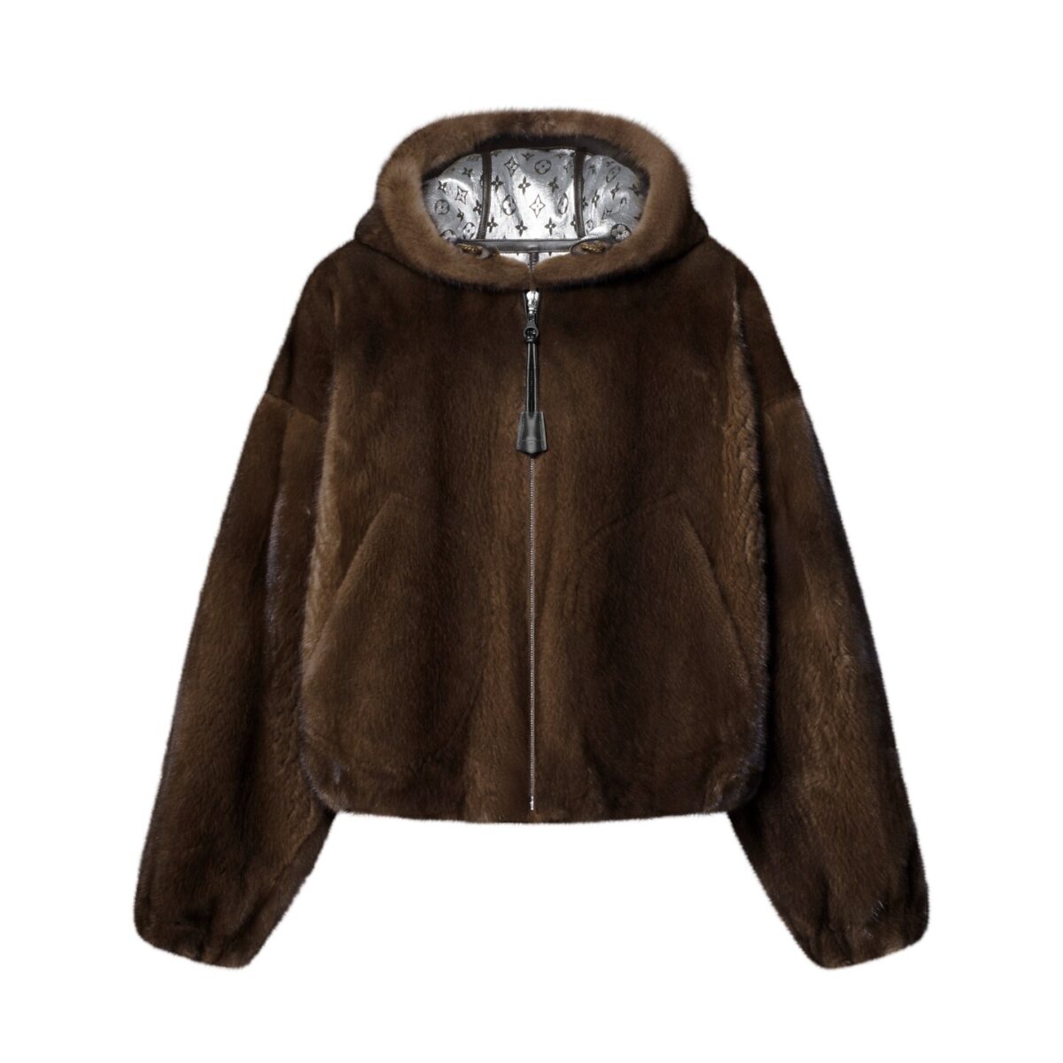 Mink Zipped Bomber