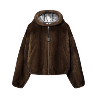 Mink Zipped Bomber