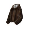 Mink Zipped Bomber