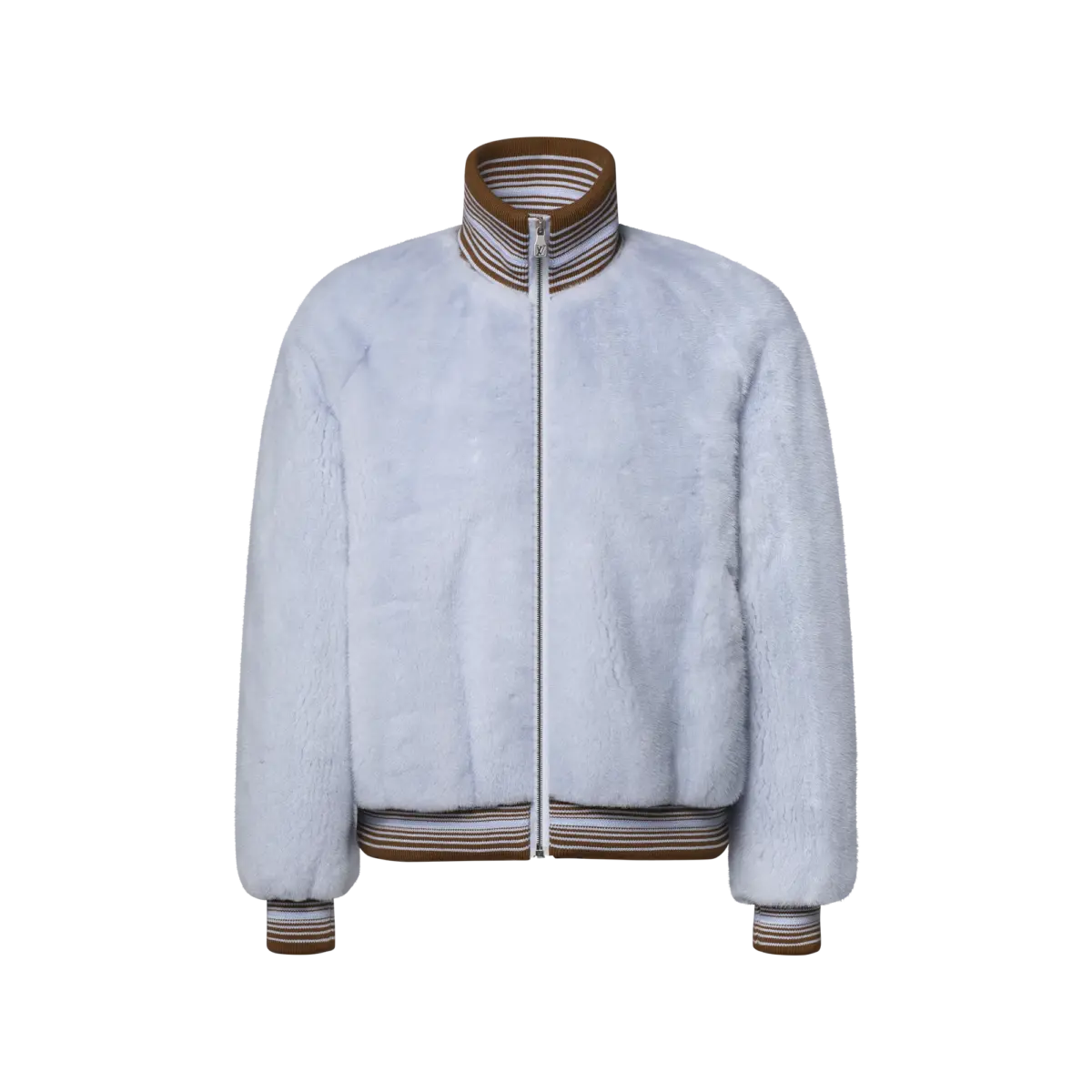 Mink Zippered Blouson