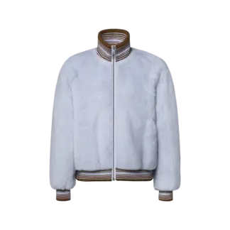 Mink Zippered Blouson