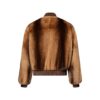 Mink Zippered Bomber