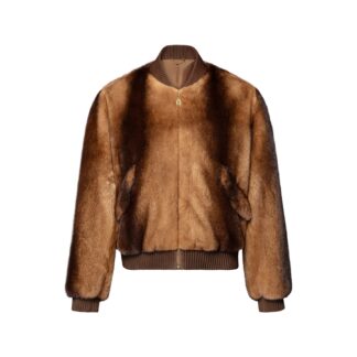 Mink Zippered Bomber