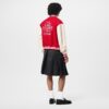 Mix Leather Varsity Blouson