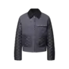Mix Leather Workwear Blouson