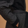Mixed Leather Coat
