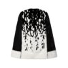 Modular Mink Cape With Intarsia
