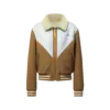 Monogram Blouson With Shearling Collar