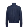 Monogram Debossed Leather Tracksuit Jacket