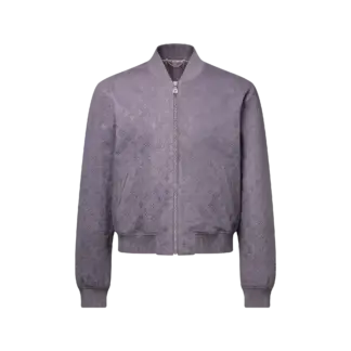 Monogram Embossed Nubuck Blouson