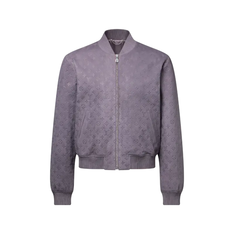 Monogram Embossed Nubuck Blouson