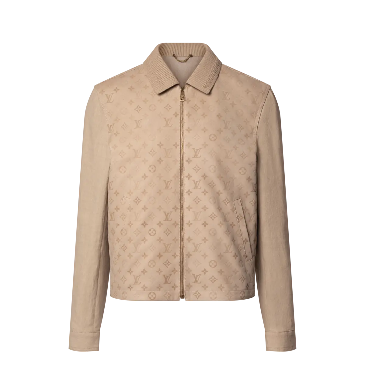 Monogram Leather Mix Blouson