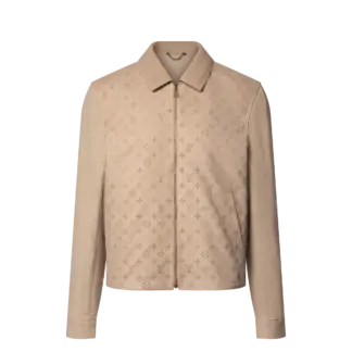 Monogram Leather Mix Blouson