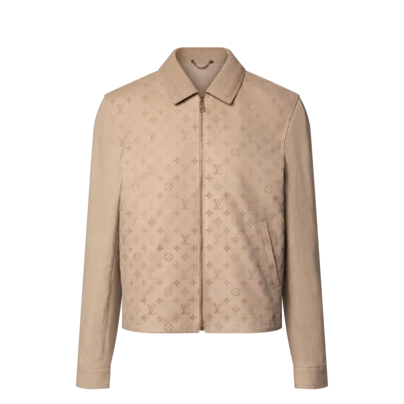 Monogram Leather Mix Blouson