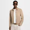 Monogram Leather Mix Blouson